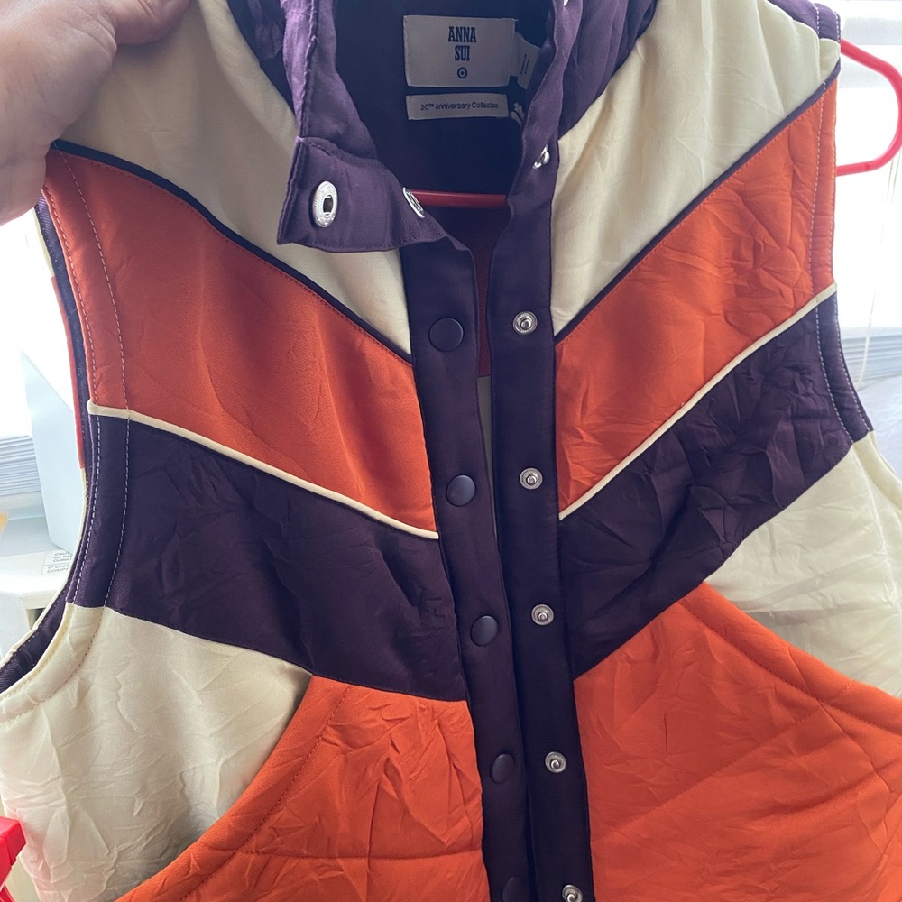 Anna Sui Colorblock Vest
